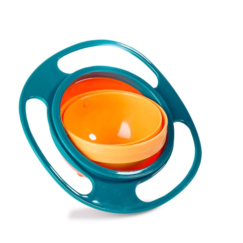 360° Rotating Spill-Proof Gyro Bowl